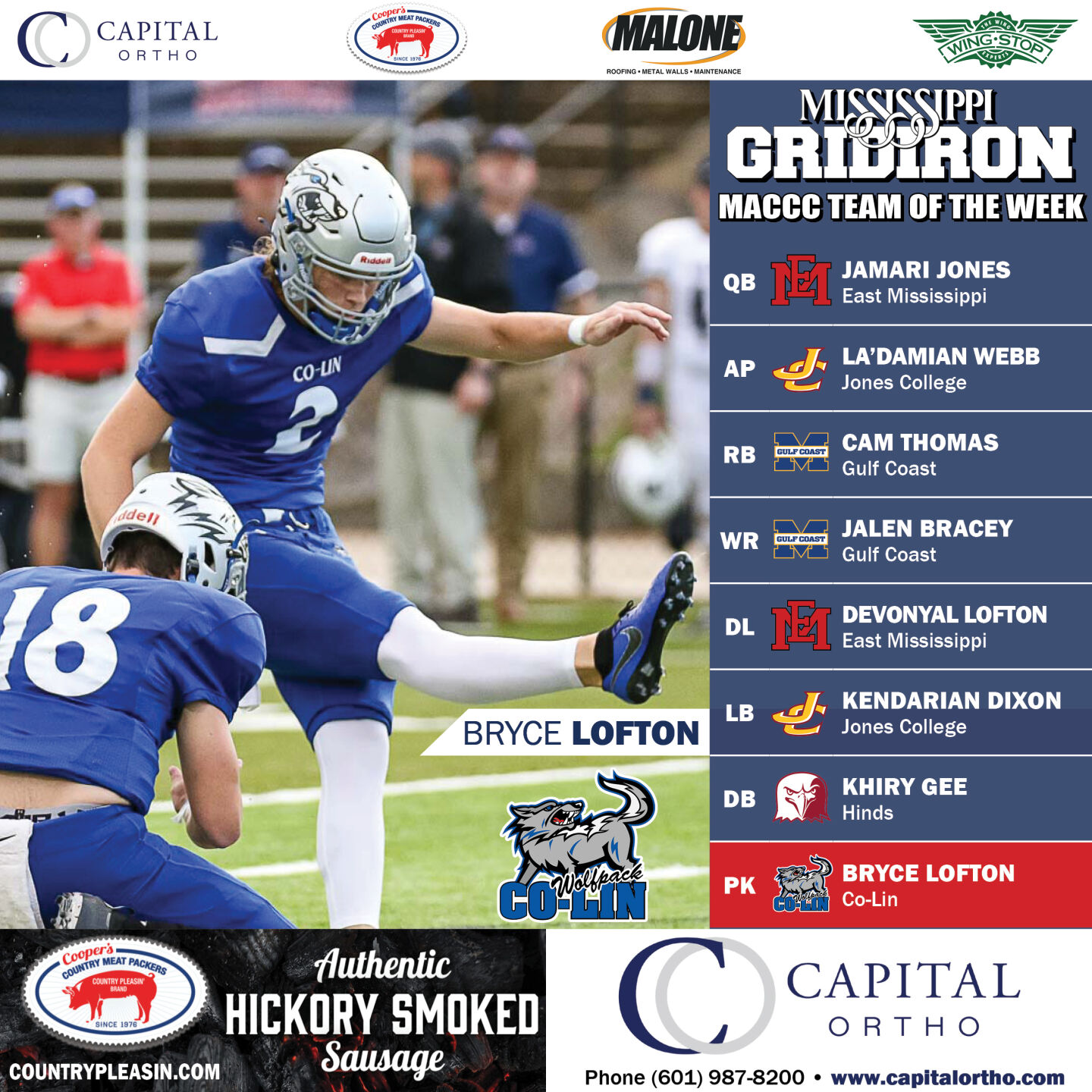MACCC Team of the Week W3